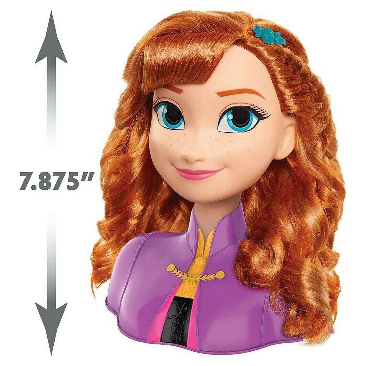 GIOCHI PREZIOSI Reine des Neiges 2 - Tête à Coiffer - Anna