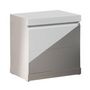 Voir la diapositive 3 : Paris Prix Pack - Lit Enfant, Chevet, Armoire & Bureau  Lara  90x200cm Blanc