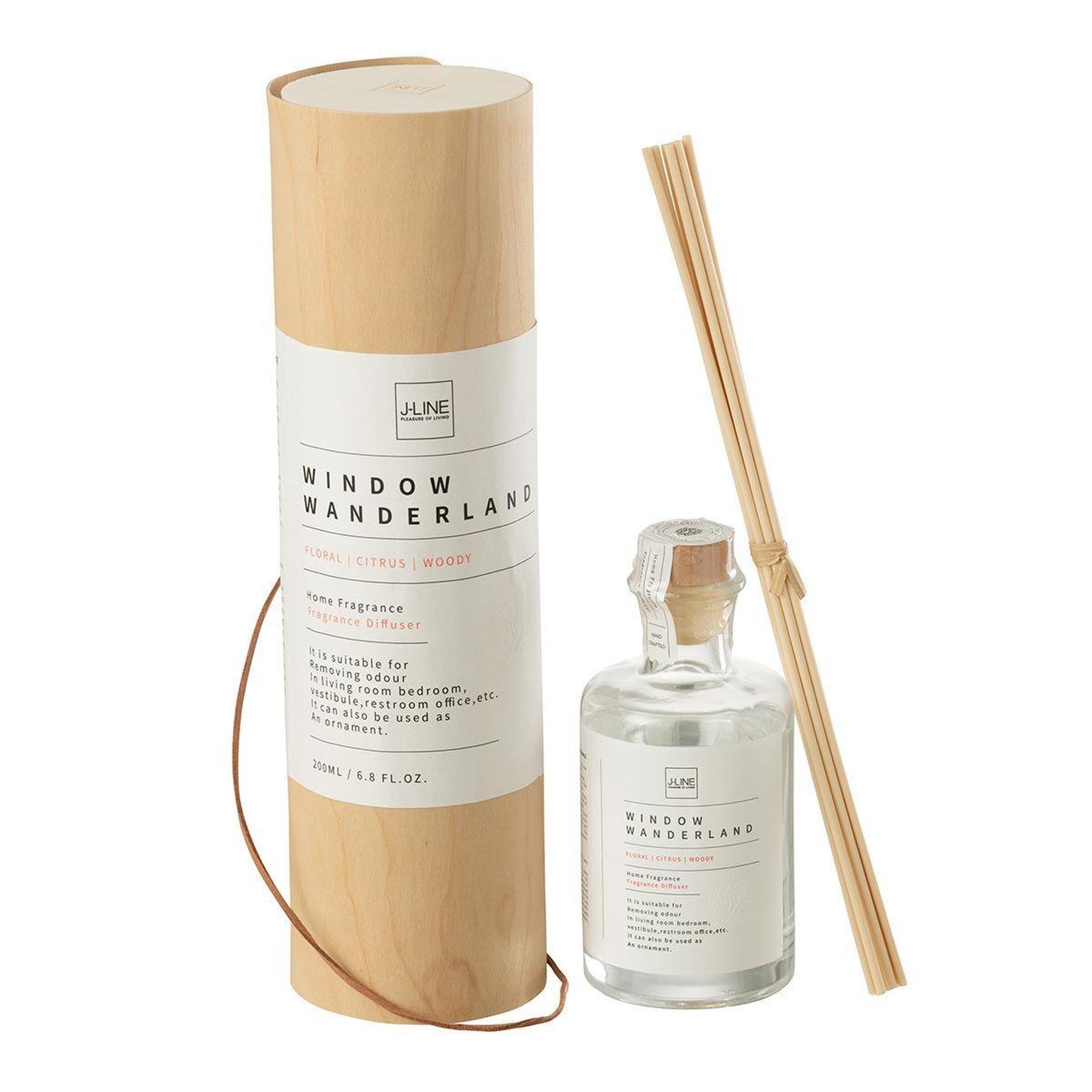 J-LINE Diffuseur de Parfum  Pure  200ml Window Wanderland