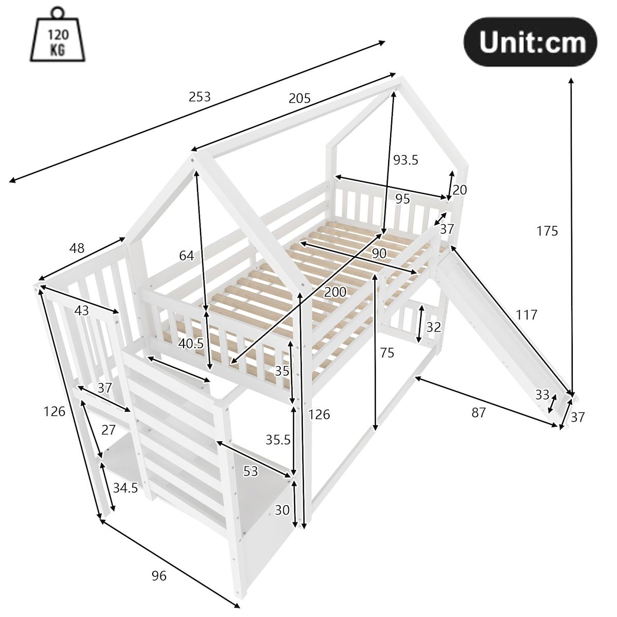 MERAX Lit superposé