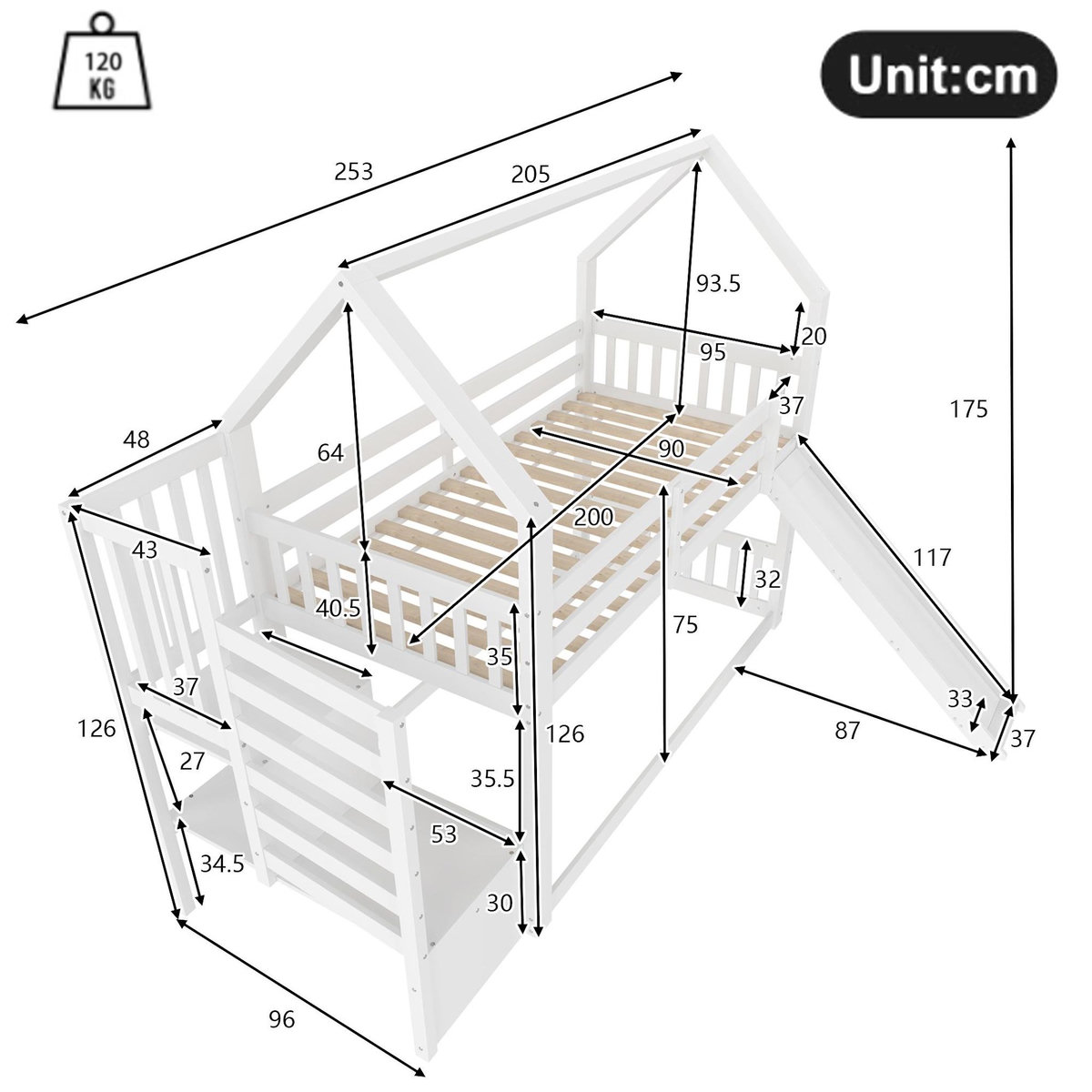MERAX Lit superposé