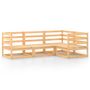 Voir la diapositive 2 : VIDAXL Salon de jardin 4 pcs Bois de pin massif