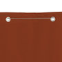 Voir la diapositive 3 : VIDAXL Ecran de balcon Terre cuite 140x240 cm Tissu Oxford