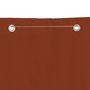 Voir la diapositive 3 : VIDAXL Ecran de balcon Terre cuite 140x240 cm Tissu Oxford