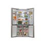 Voir la diapositive 4 : HAIER Réfrigérateur américain 90cm 422l nofrost - HCR5919ENMM