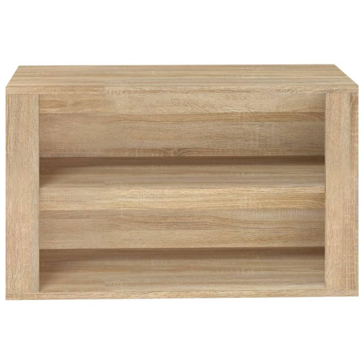 VIDAXL Etagere a chaussures Chene sonoma 75x35x45 cm Bois d'ingenierie