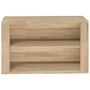 Voir la diapositive 5 : VIDAXL Etagere a chaussures Chene sonoma 75x35x45 cm Bois d'ingenierie
