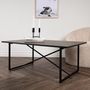 Voir la diapositive 6 : Paris Prix Table Basse Design  Pryor  110cm Noir