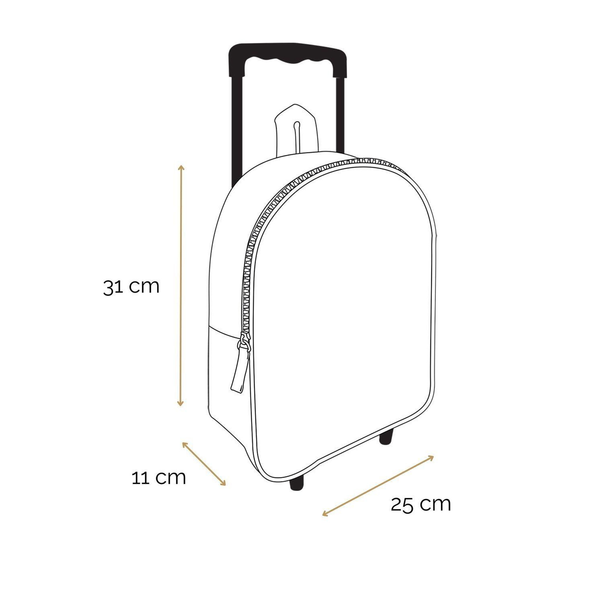 Voir la diapositive 5 : Bagtrotter BAGTROTTER Sac à dos à roulettes 31 cm maternelle Kids Rose Chiot