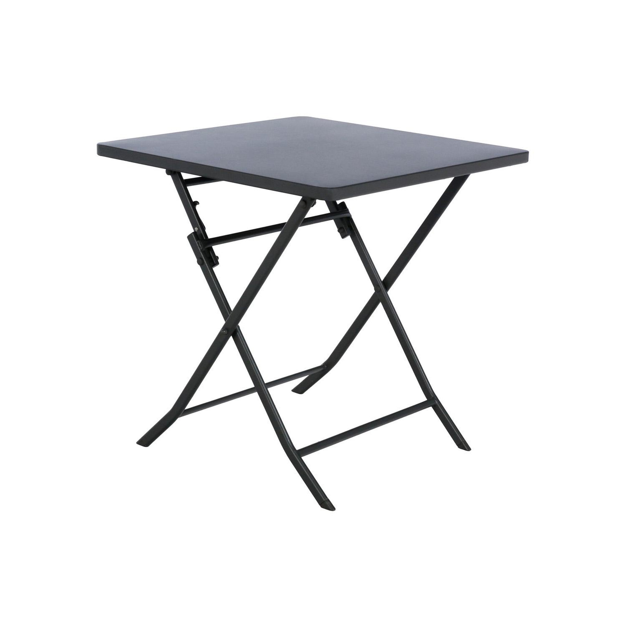 Voir la diapositive 1 : HESPERIDE Table de jardin pliante ronde greensboro - 2 places