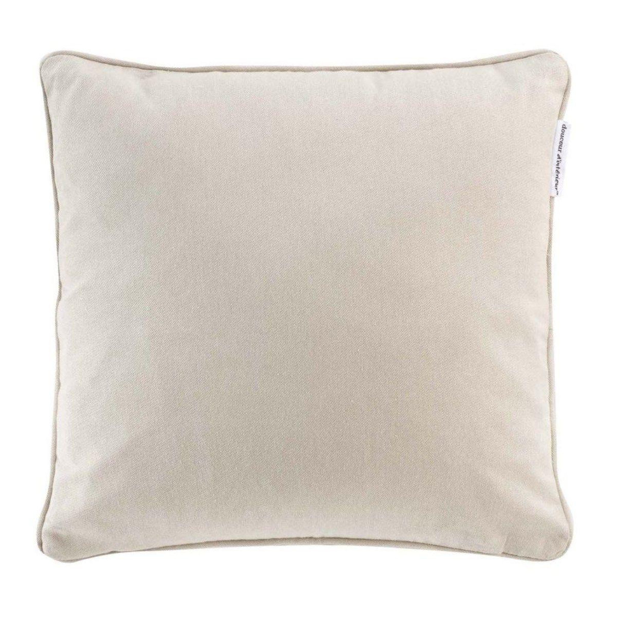 Douceur d'Intérieur Housse de coussin  twily  40x40cm lin
