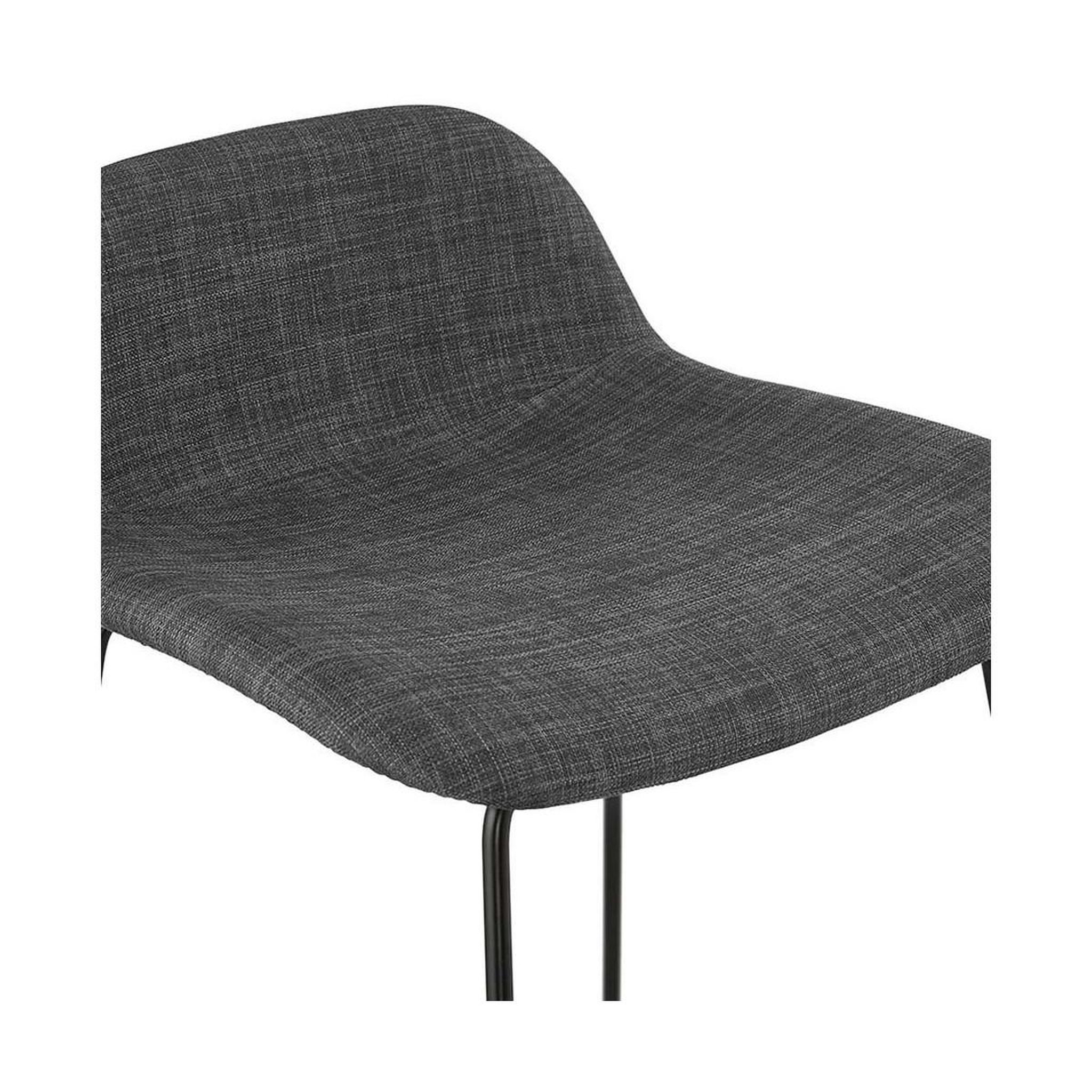 Voir la diapositive 6 : Paris Prix Tabouret de bar design  sochi  85cm gris foncé & noir