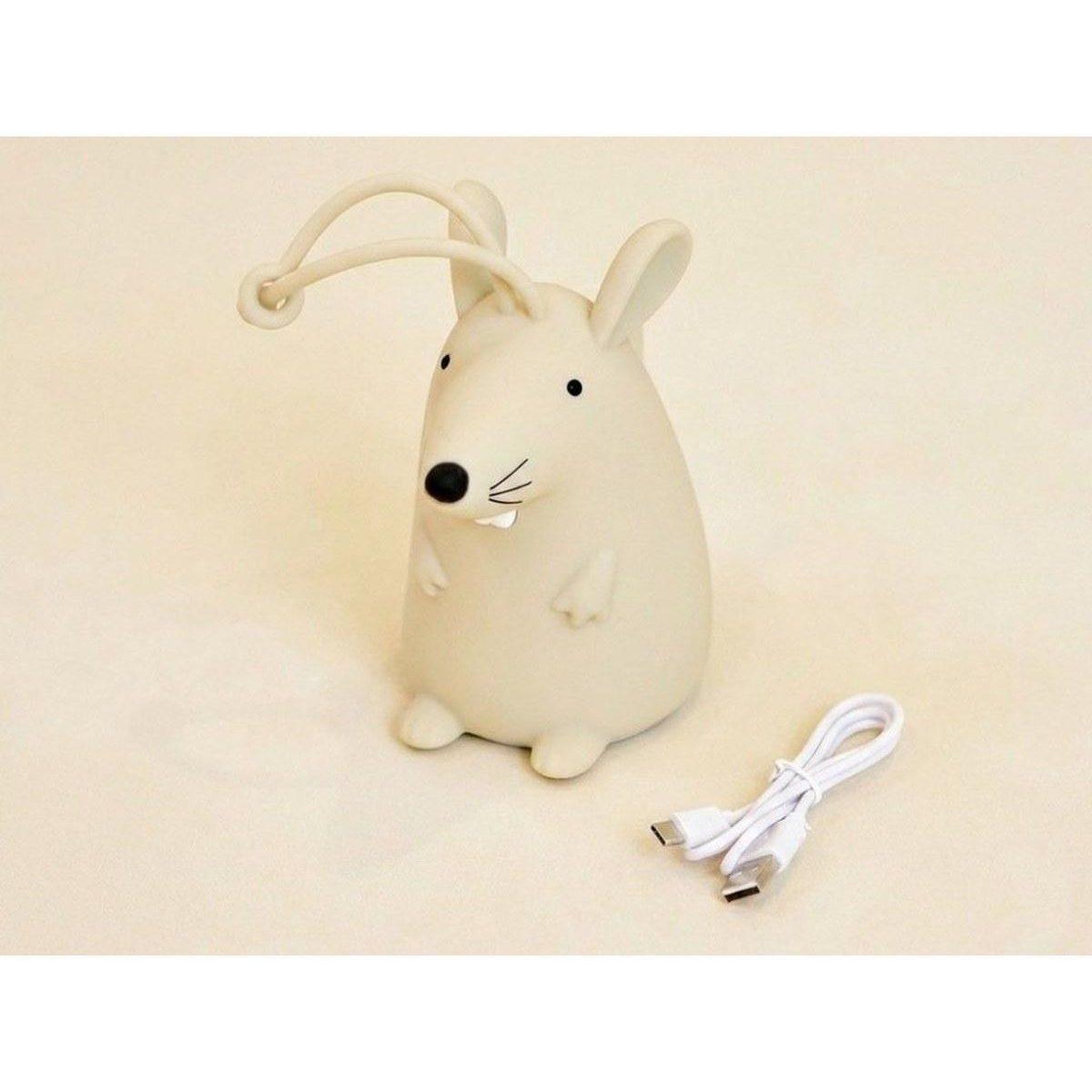 Voir la diapositive 3 : ELIS DESIGN Lampe Souris en silicone avec télécommande