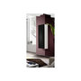 Voir la diapositive 2 : Paris Prix Vitrine Murale Design  Fly A1  126cm Noir & Blanc