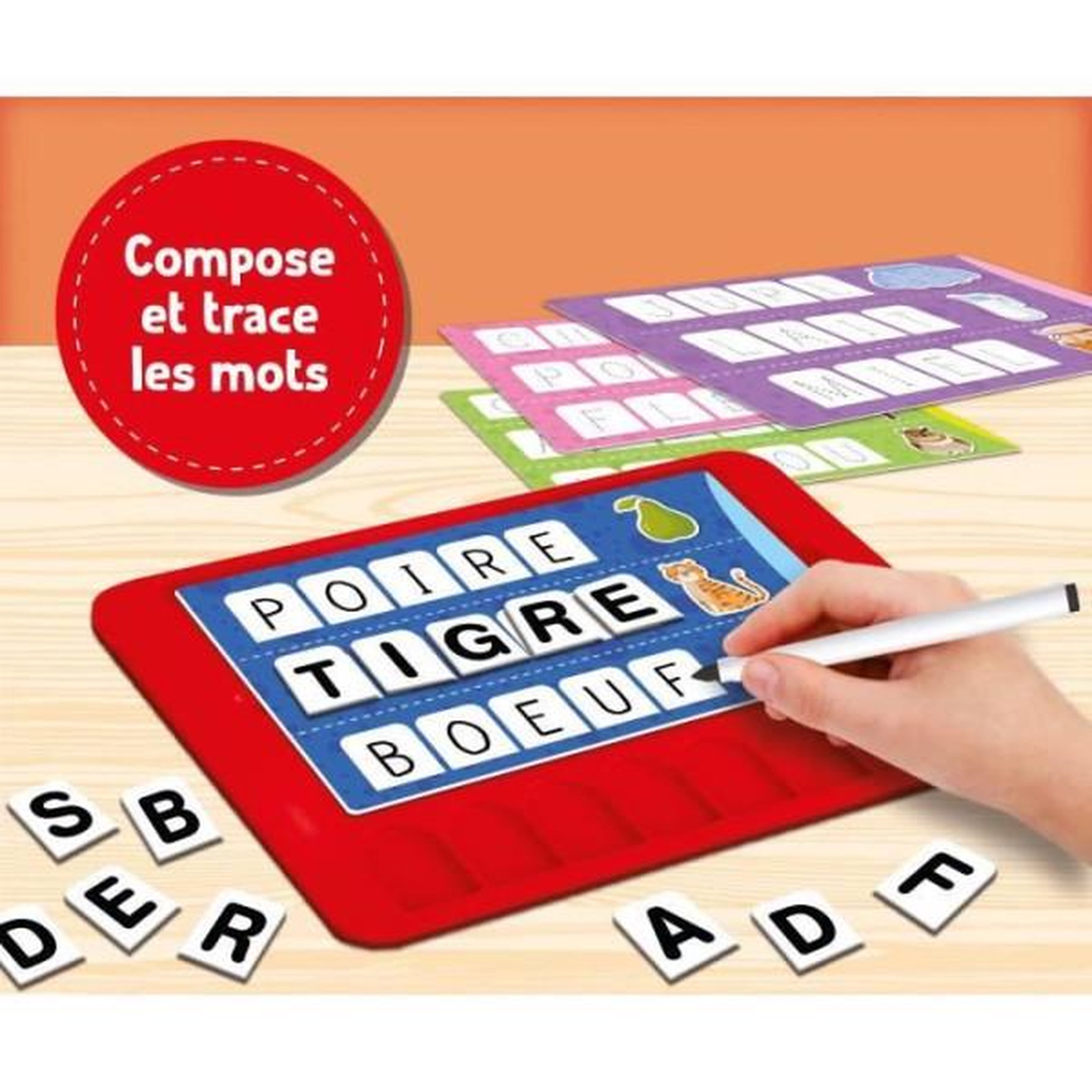 Voir la diapositive 4 : LISCIANI GIOCHI Tablette écritoire Carotina pour enrichir le vocabulaire - LISCIANI - Lumineuse et parlante