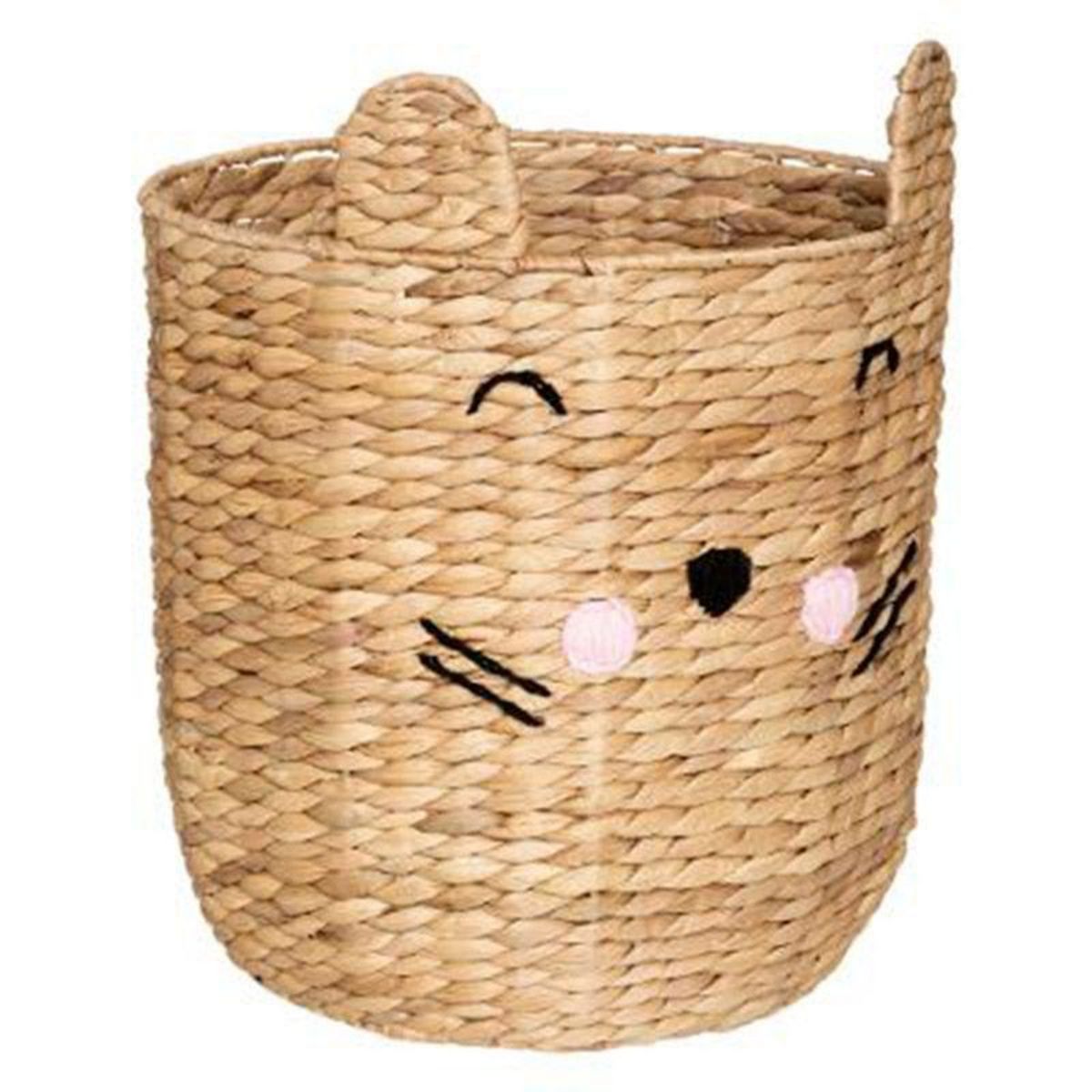  Panier de Rangement  Oreilles  42cm Naturel