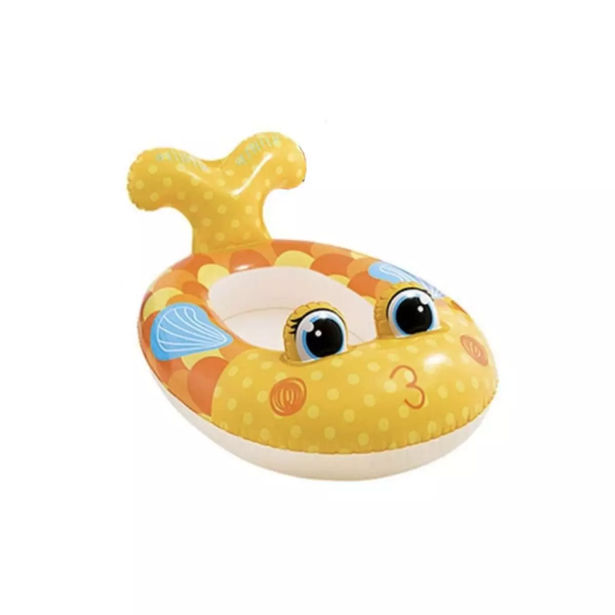 ESPACE-BRICOLAGE Matelas gonflable pour enfant modèle poisson - 117x76 cm