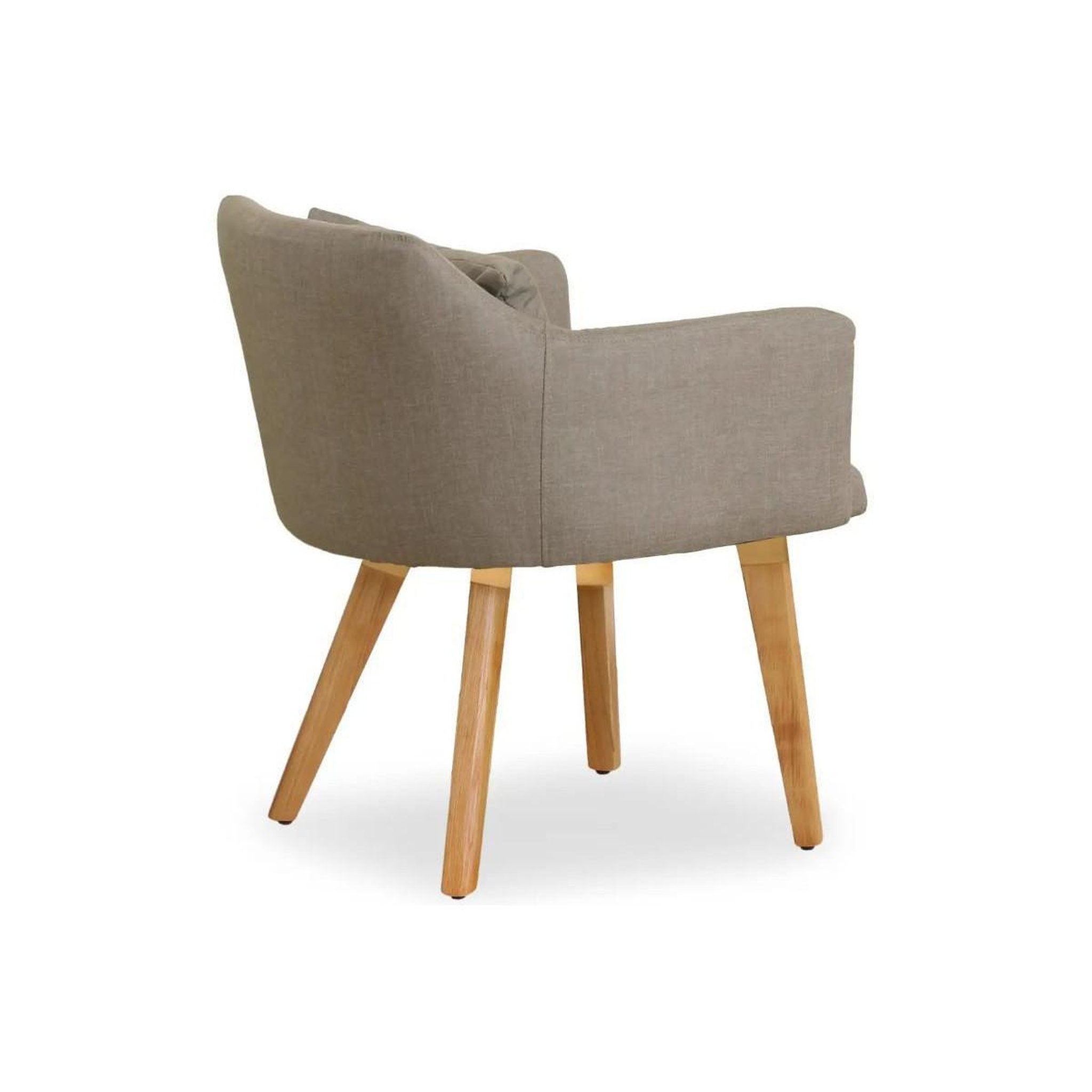 Voir la diapositive 6 : Paris Prix Lot de 20 fauteuils design  alan  70cm taupe