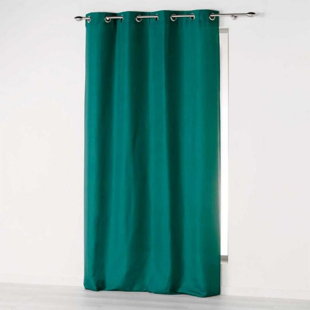 Paris Prix Rideau à Œillets  Absolu  140x260cm Émeraude