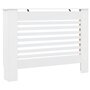 Voir la diapositive 3 : VIDAXL Cache-radiateurs 2 pcs Blanc 112x19x81,5 cm MDF
