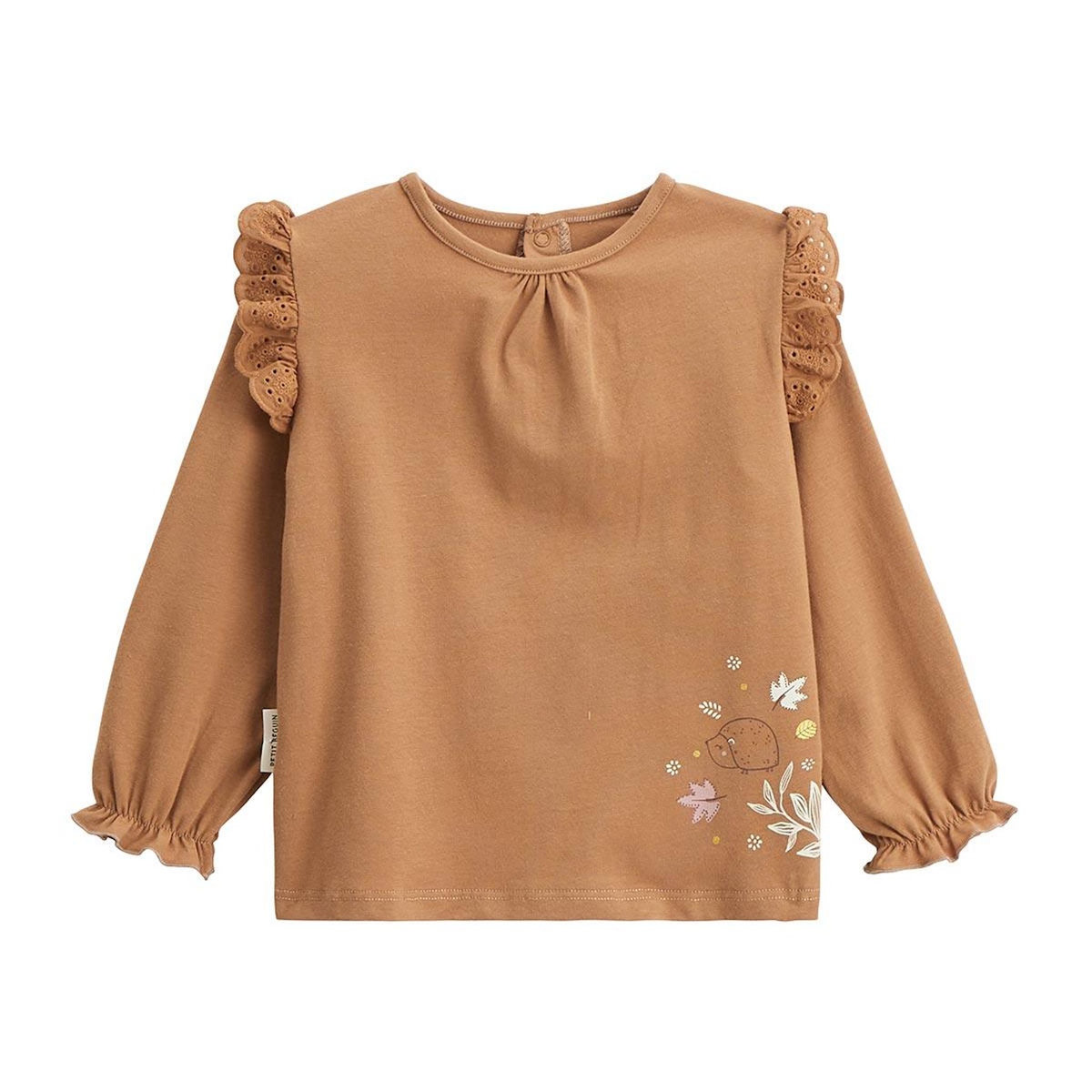 Petit Béguin Lot de 2 t-shirts enfant manches longues Chincha