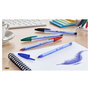 Voir la diapositive 2 : BIC Lot de 10 stylos bille pointe moyenne bleu/noir/rouge/vert CRISTAL SOFT 