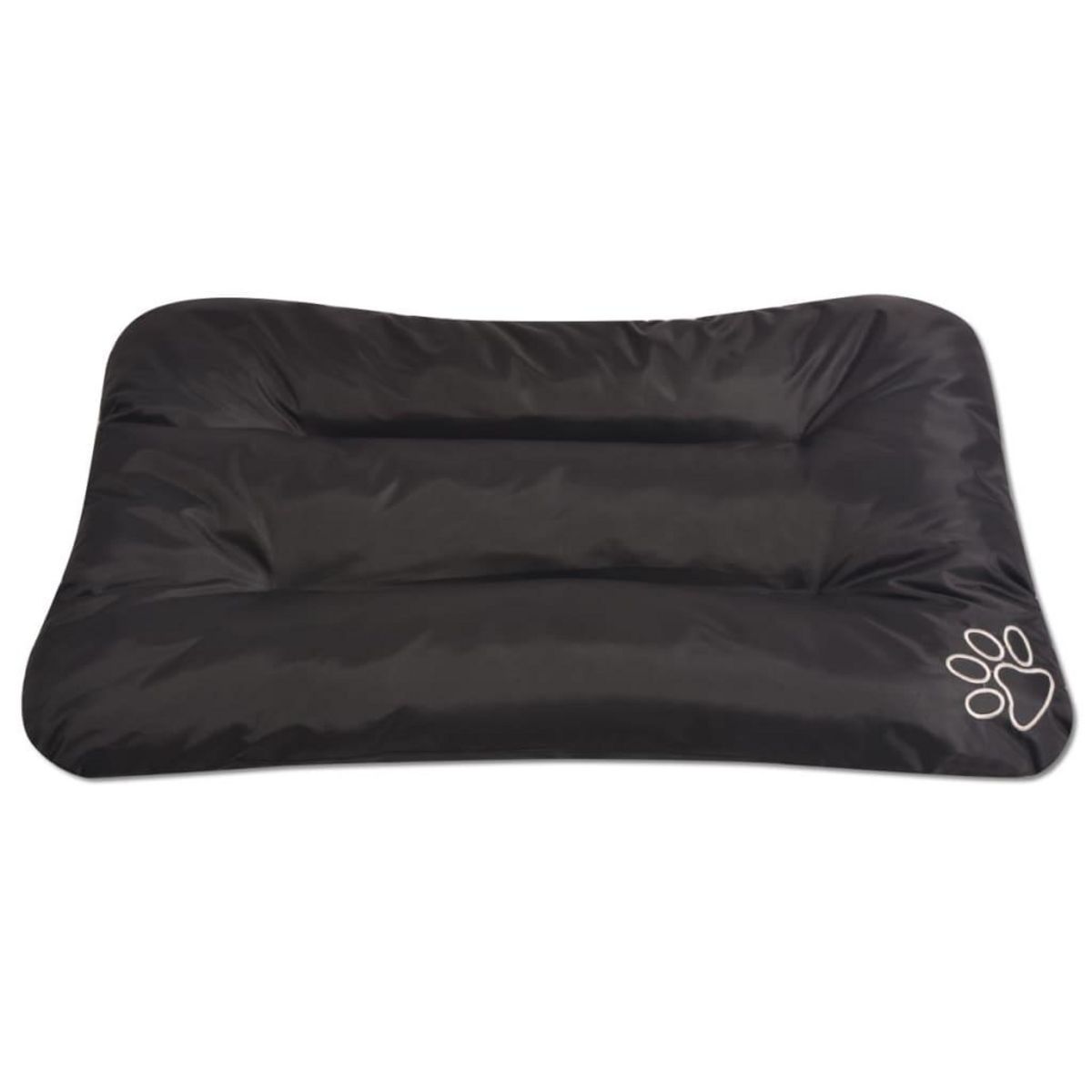 VIDAXL Matelas pour chiens Taille XXL Noir