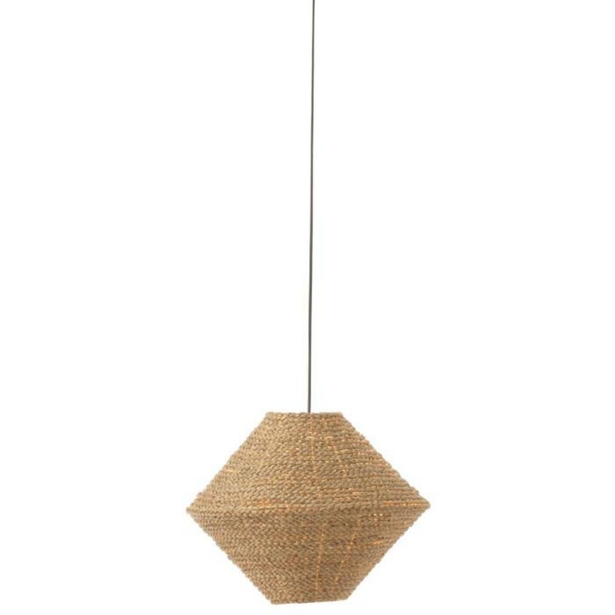 Paris Prix Lampe Suspension en Jonc  Soucoupe  40cm Naturel