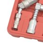 Voir la diapositive 4 : VIDAXL Kit d accessoires de lubrification 11 pcs