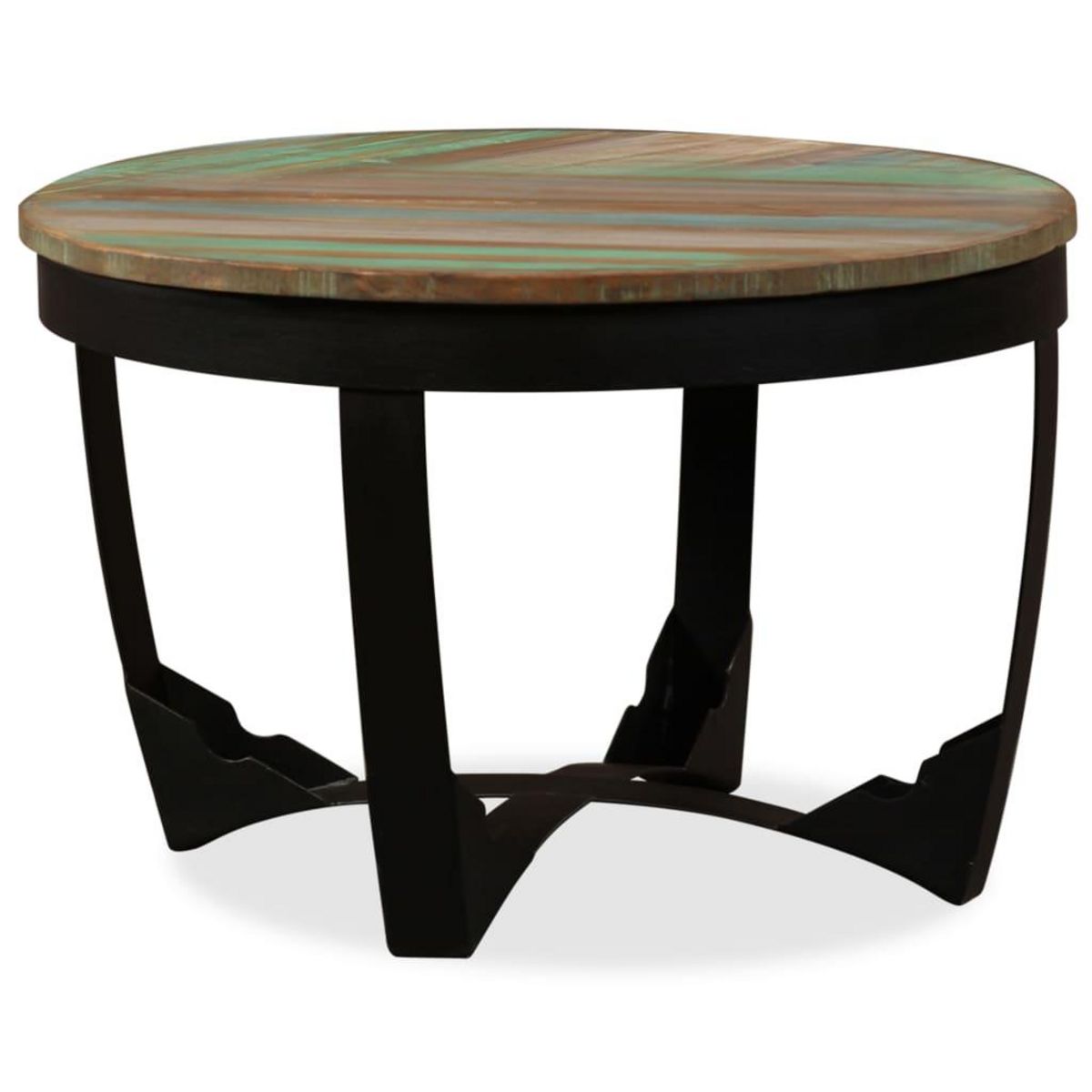 VIDAXL Table basse bois de recuperation massif 60x40 cm