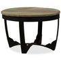 Voir la diapositive 3 : VIDAXL Table basse bois de recuperation massif 60x40 cm