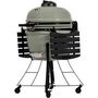 Voir la diapositive 5 : PIT BOSS Barbecue charbon de bois en acier Pit Boss K24 Kamado Gris Nardo
