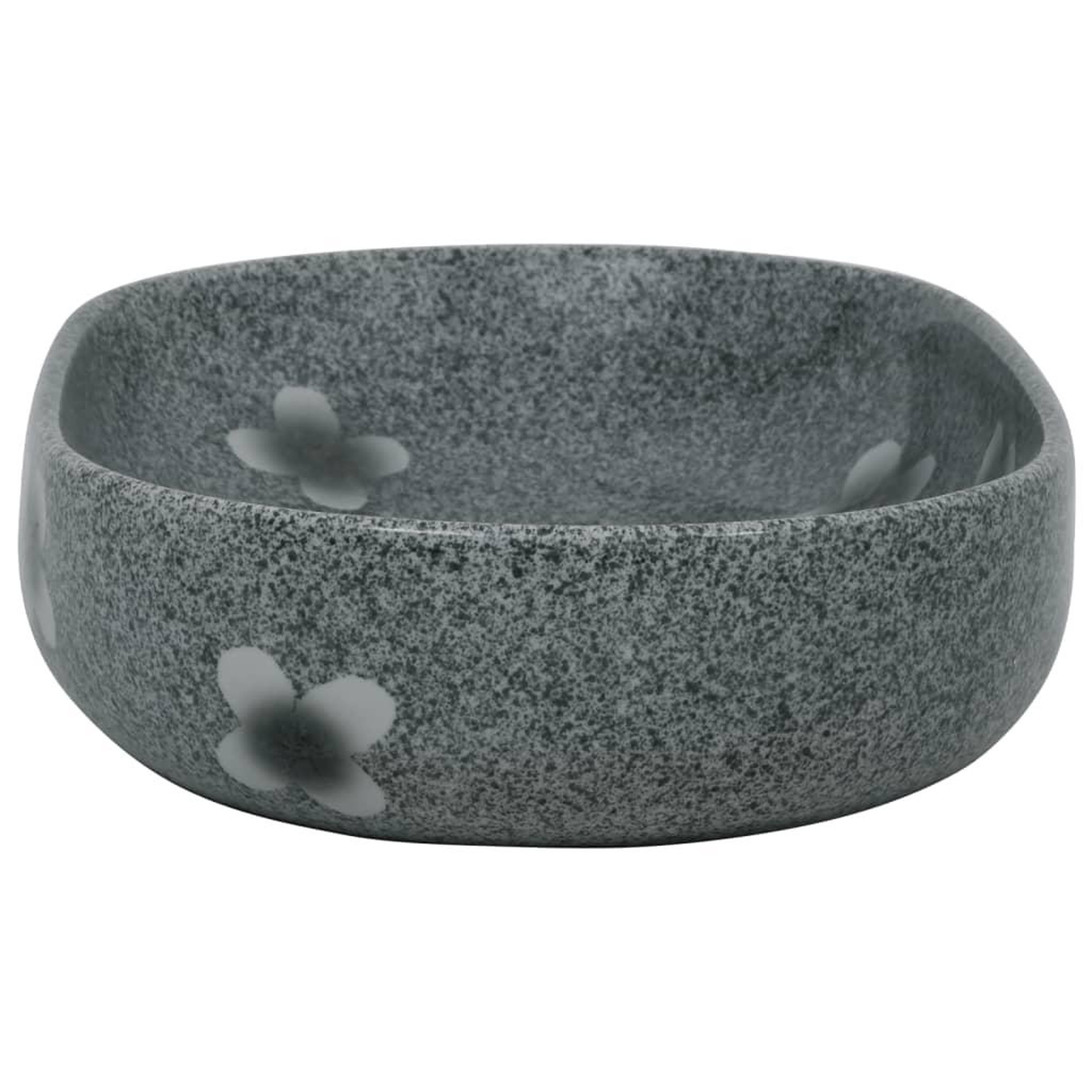 Voir la diapositive 5 : VIDAXL Vasque a poser bleu ovale 59x40x14 cm ceramique