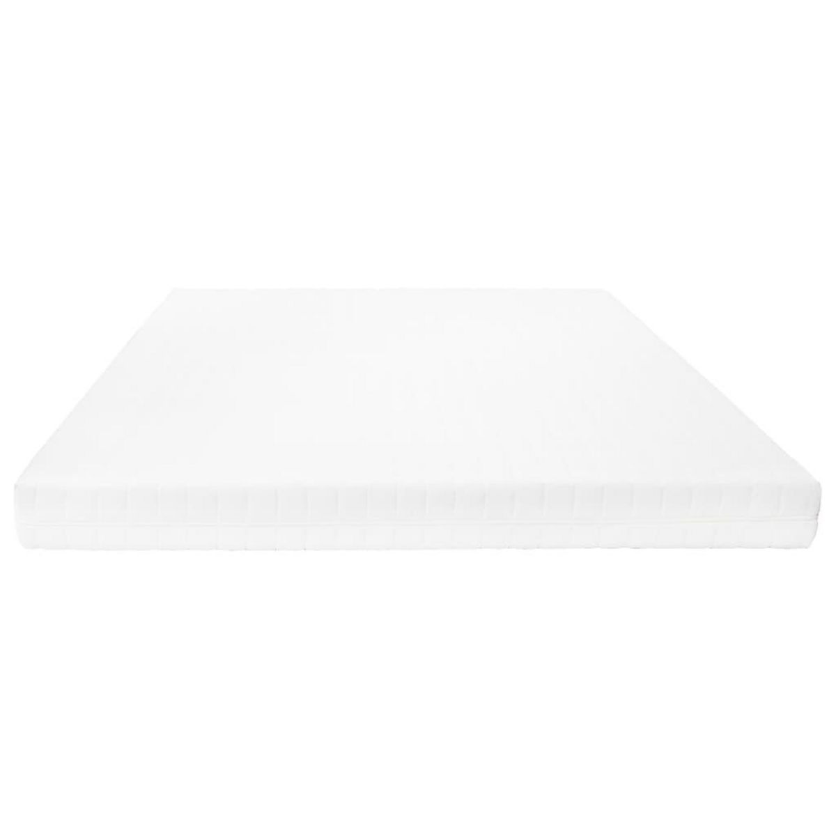 VIDAXL Matelas 160x200 cm 7 zones Mousse PU 16 cm H2 H3