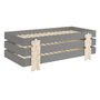 Voir la diapositive 1 : Paris Prix Lit Enfant en Bois  Modulo Puzzle III  90x200cm Gris
