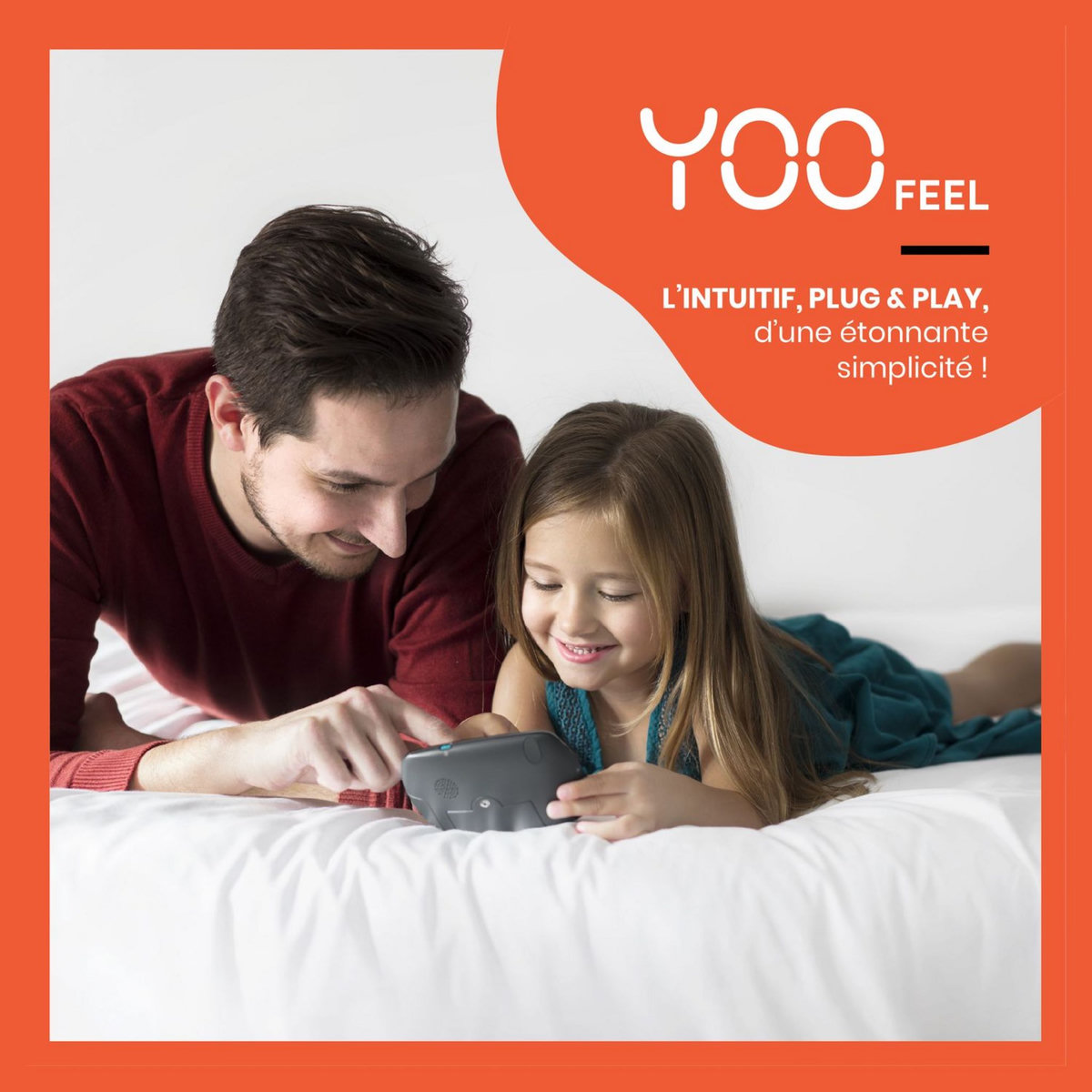 BABYMOOV Babyphone vidéo à écran tactile Yoo Feel - Blanc