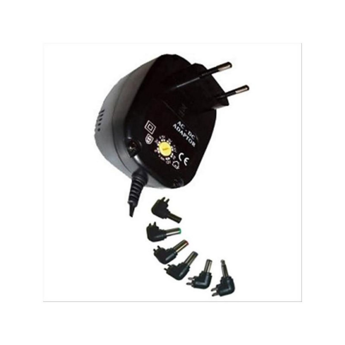 Erard BLOC D'ALIM 600 mA - Tension Continue Réglable + 6 Adapt ERARD - 8402