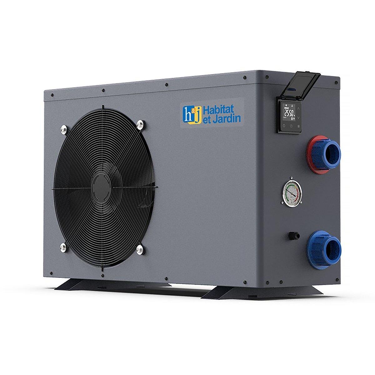 Habitat et Jardin Pompe à chaleur - Puissance 6.1kw - Boitier Wi-Fi inclus