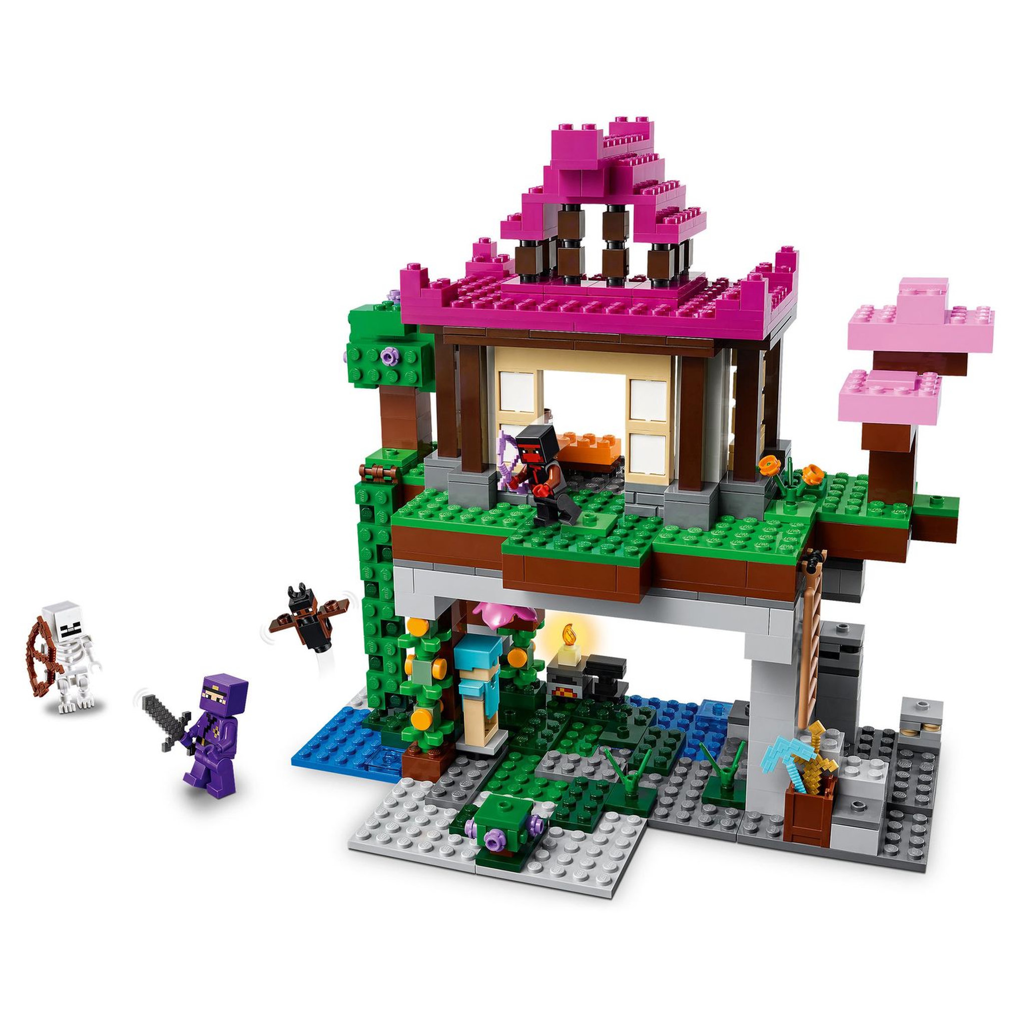 Voir la diapositive 3 : LEGO Minecraft 21183 - Le Camp d&rsquo;Entraînement, Jouet Maison, Cadeau Noël Garcons, Filles 8 Ans