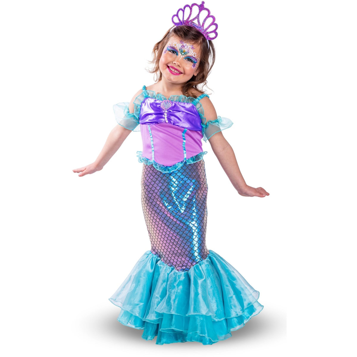 CESAR Déguisement sirène 3/5 ans
