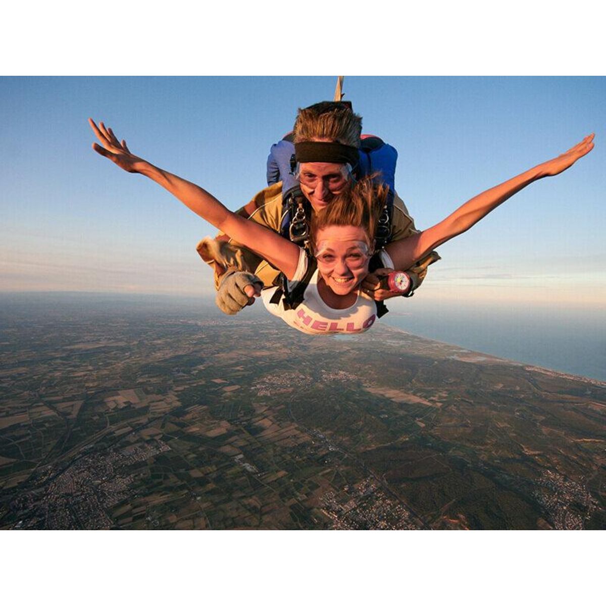 Smartbox Saut en parachute tandem - Coffret Cadeau Sport & Aventure