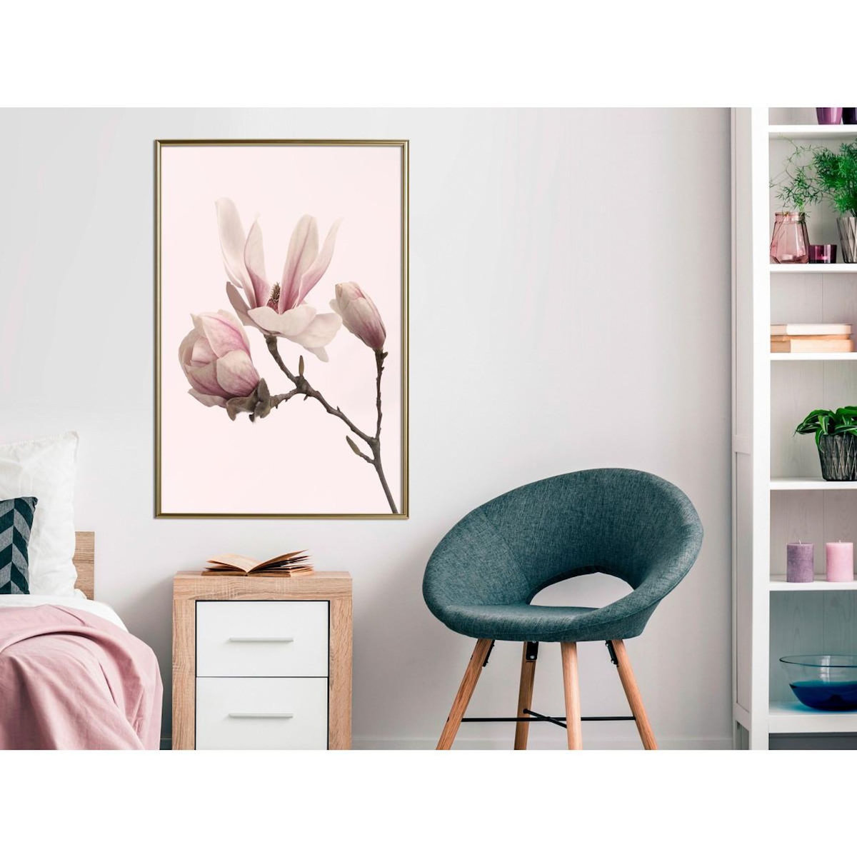 Paris Prix Affiche Murale Encadrée  Blooming Magnolias II