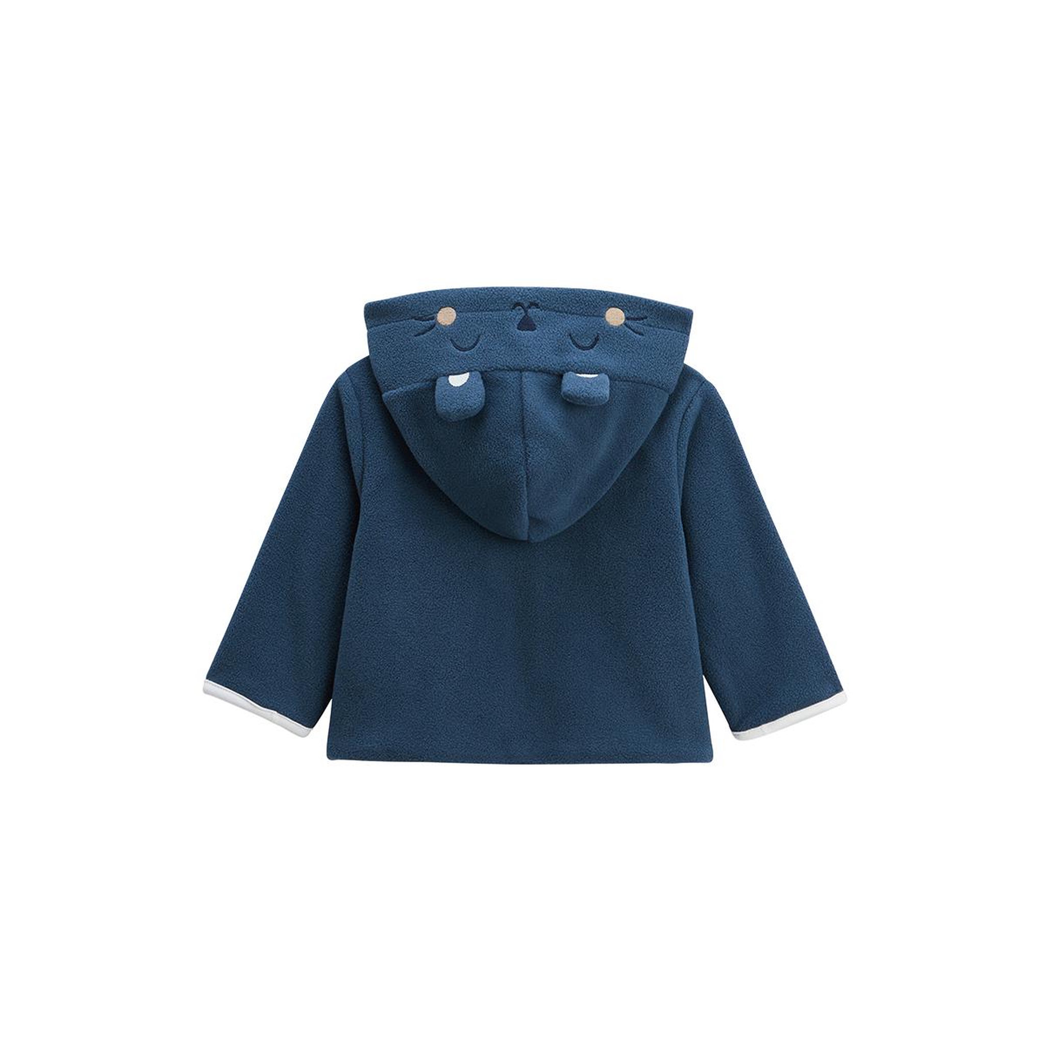 Voir la diapositive 3 : Petit Béguin Ensemble bébé veste en polaire et pantalon en molleton dune valley
