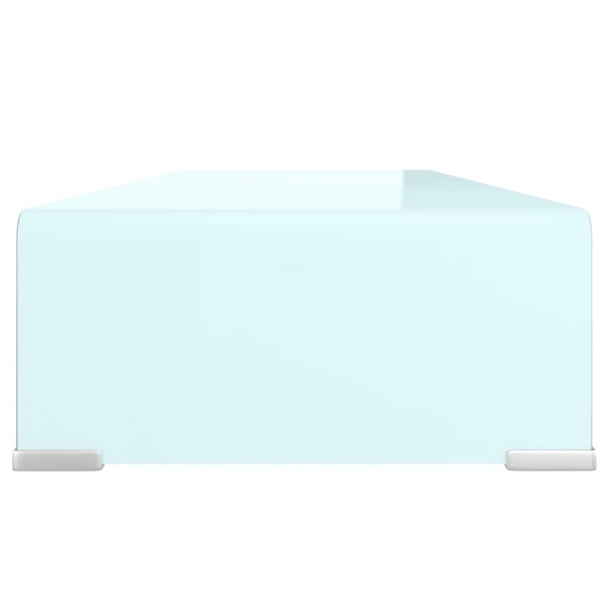 Voir la diapositive 4 : VIDAXL Meuble TV/Support pour moniteur 80x30x13 cm verre vert