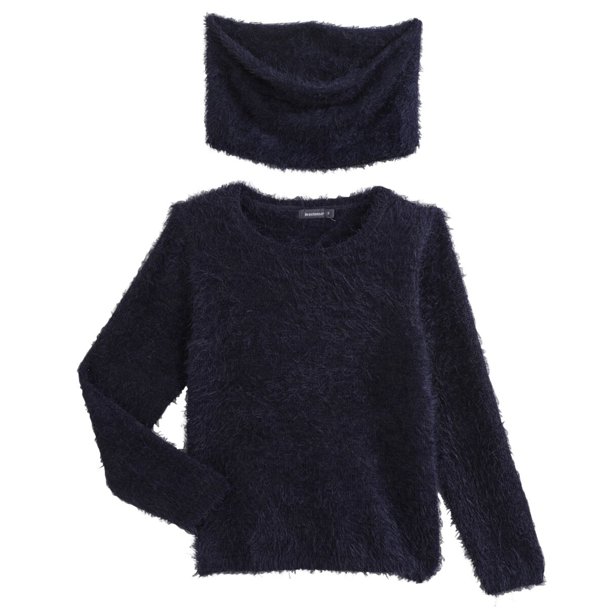 INEXTENSO Pull avec snood fille 