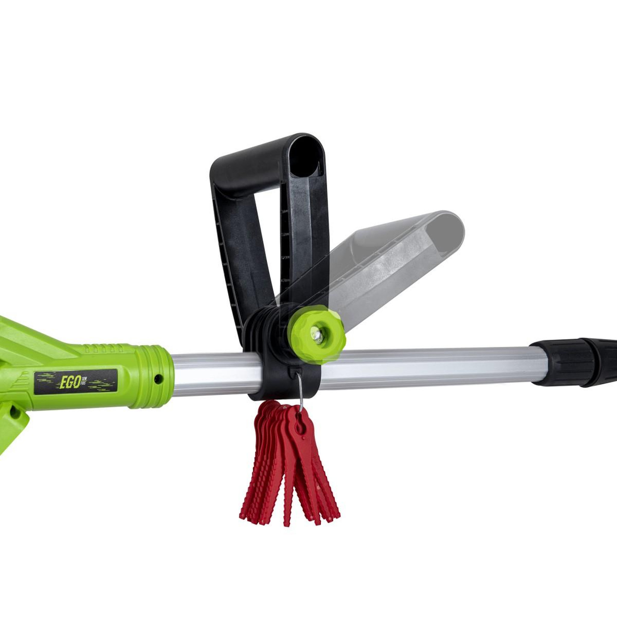 Voir la diapositive 5 : VITO Coupe bordure sans fil avec batterie 20v 3.0ah + chargeur + jeu de 20 lames coupantes mat télescopique vito