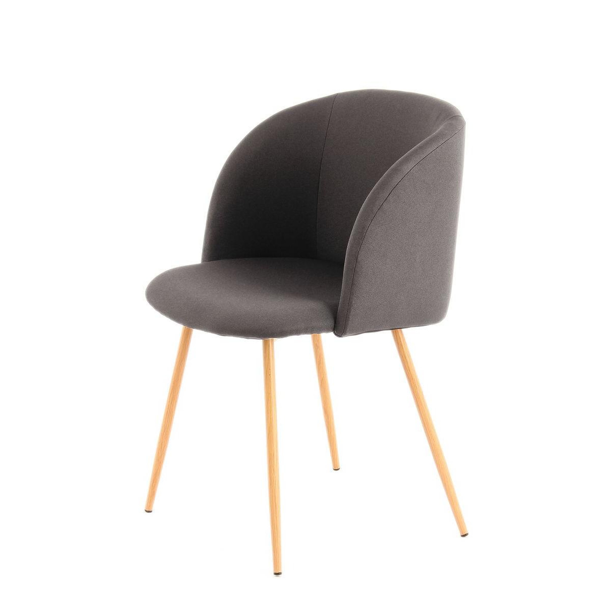 Voir la diapositive 2 : Paris Prix Lot de 2 chaises déco  celina  84 cm noir