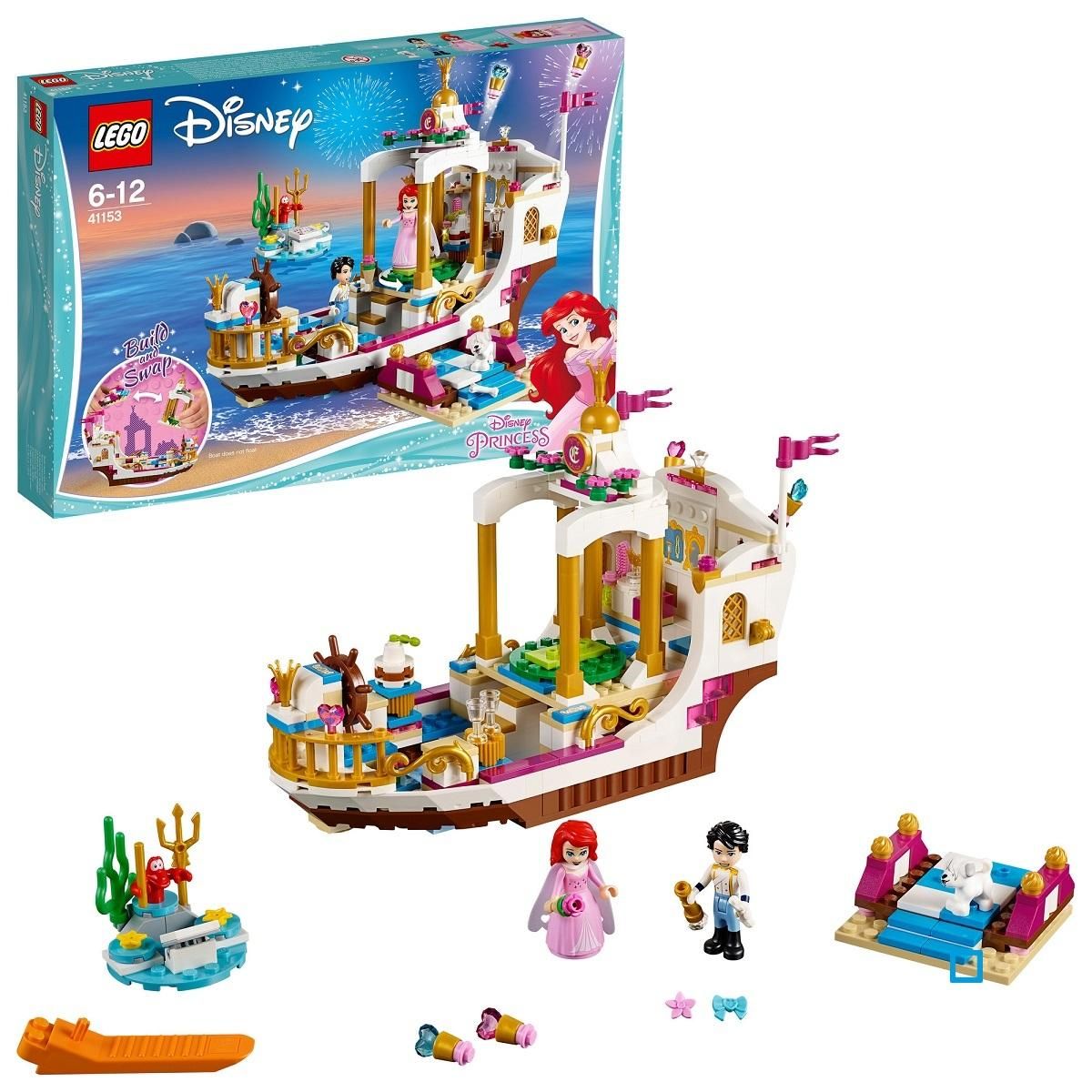 LEGO Disney Princess 41153 - Mariage sur le navire royal d'Ariel