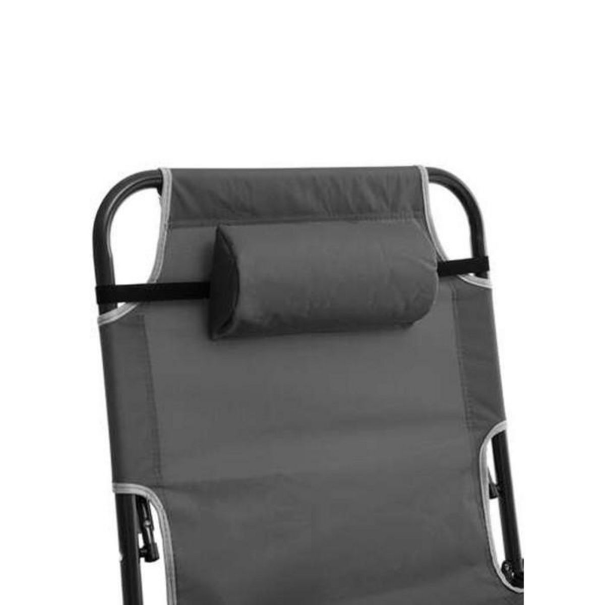 NEKA Lot de 4 Bains de Soleil  Kalio  172cm Gris