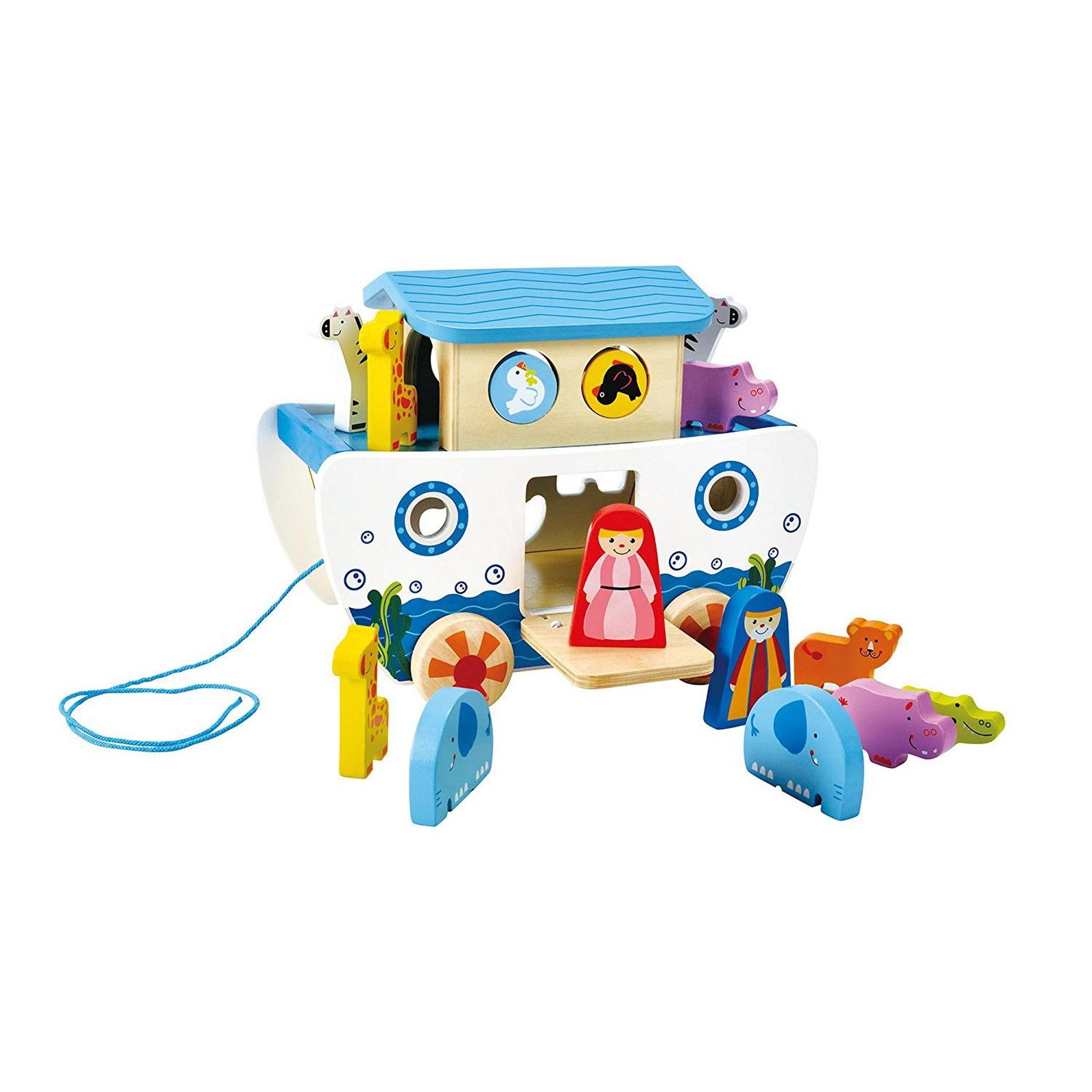 Voir la diapositive 5 : Hape Boîte à formes arche de noé